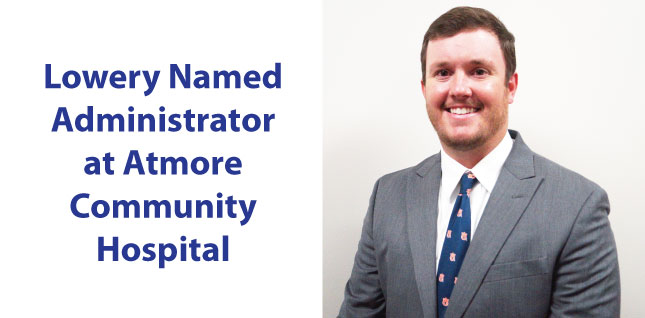 Lowery Named Administrator At Atmore Community HospitalPhoto of Brad Lowery
Lowery named administrator at Atmore Community Hospital