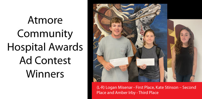Atmore Community Hospital Awards Northview Advertising Contest WinnersAd Contest Photo