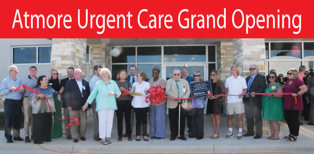 Atmore Urgent Care Celebrates Grand Opening with Ribbon CuttingGrand Opening Ribbon Cutting