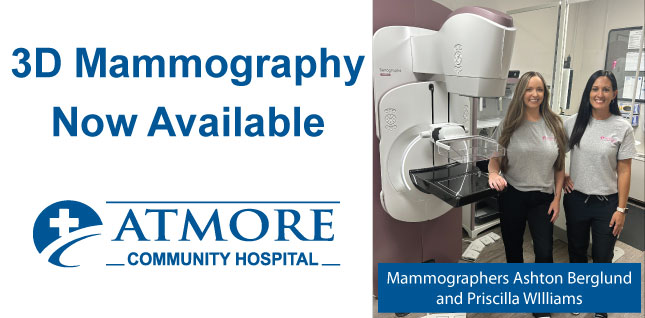 Atmore Hospital Adds 3D Mammography CapabilitiesAtmore Hospital Adds 3D Mammography Capabilities